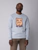 wat? Apparel Sweatshirt Toast Malone in Serene Blue