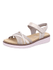 remonte Sandalen in lehm/gold/muschel