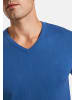 Tom Tailor Pullover 'Basic' in blau meliert
