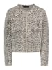 Betty Barclay Casual-Strickjacke mit aufgesetzten Taschen in Patch Grey/Beige