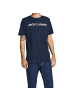 Jack & Jones T-Shirt 3er Pack in Weiß/Marineblau/Schwarz