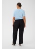 KAFFE curve Casual Hose KCmille Loose fit in Black Deep