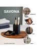 bremermann 2tlg. - Bad-Accessoires -Set SAVONA Softtouch, eckig