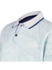 Twinlife Polo-Shirt leaves in Weiss