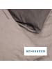 Schiesser Renforcé-Kissenhüllen Doubleface in Taupe-Dunkelgrau