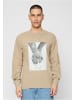 Mister Tee Mister Tee Herren Trust 2.0 Crewneck in darksand