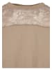Urban Classics Urban Classics Damen Ladies Lace Tee Dress in softtaupe