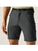 Regatta Zip Off Outdoorhose XERT Stretch Z/O Trousers in grau