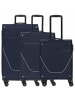 Stratic Strong - 4-Rollen-Trolley Set 3tlg. in navy