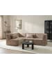 Beliani 6-tlg Modulsofa LEMVIG in Beige rechtsseitig