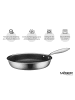 Mäser Bratpfanne 24 cm, Edelstahl Hestia Keramik in Silber / Schwarz