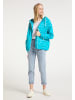 myMo Damen Blouson in Türkis Aop