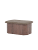 ebuy24 Pouf Todd Mocca 88 x 59 cm
