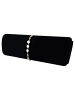 Adeliás Damen Armband – Panzerarmband aus Edelstahl mit Perlmutt 16,5 cm in gold