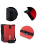 #DoYourSports Wasserdichte Fahrradtasche Roll-Top 21 L rot  rot