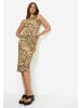 LSCN BY LASCANA Midikleid in leopard print