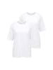 Ulla Popken Shirt in schneeweiß