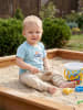 TupTam Baby Kurzarm T-Shirt 5er Set in blau/gelb
