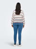 ONLY Carmakoma Strickpullover in Cloud Dancer