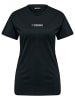 Hummel T-Shirt Hmloffgrid Damen in JET BLACK/FORGED IRON