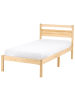 Beliani Kinderbett MERCURER in Braun - (W) 87 x (H) 80 x (L) 208 cm