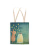 Mr. & Mrs. Panda Shopping Bag Maus Sterne Design mit Spruch in Weiß