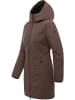 ragwear Wintermantel Nasima Y in Dark Choco