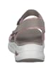 Skechers Keilsandaletten in taupe/pink