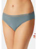 Schiesser Rio Slip 95/5 Modern Cotton in Schwarz / grün