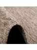 Pergamon Baumwolle Natur Kelim Teppich Easy Meliert in Braun