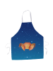 Mr. & Mrs. Panda Küchenschürze Sternzeichen Krebs ohne Spruch in Sternenhimmel Blau