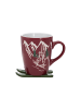 Ritzenhoff & Breker 24er Set Kaffeebecher auf Ski Aspen 340 ml in rot