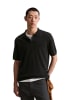 Marc O'Polo DENIM Strick-Poloshirt relaxed in Schwarz