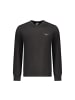 ACCADEMIA MILITARE Schwarz Baumwolle Herren Sweatshirt
