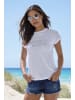 Vivance by Lascana T-Shirt in weiß