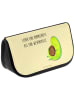 Mr. & Mrs. Panda Organizer Avocado Pfeifen mit Spruch in Gelb Pastell