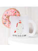 Mr. & Mrs. Panda Große Teetasse Einhorn Krankenschwester mit Spruch in Transparent