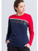 erima 5-C Longsleeve in new navy/rot/weiss