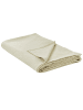 Beliani Tagesdecke MARAKA in Beige - (W) 200 x (H) 1 x (L) 220 cm