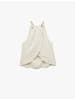 KOTON BLUSE SS in Beige