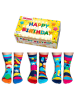 United Oddsocks Socken 3er Pack in Happy Birthday