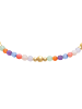 s.Oliver Fußkette Colorful Beads in gold