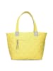 Zwei Cleo Shopper Tasche 42 cm in yellow