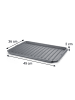 Tescoma Schuhabtropfschale FANCY HOME 49x36 cm in grau