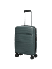 D&N Travel Line 4300 - 4-Rollen-Kabinentrolley  S 55 cm (black) in dark green