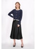DreiMaster Women Cardigan in navy offwhite
