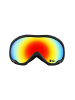 YEAZ CLIFF Ski- Snowboardbrille  schwarz in schwarz
