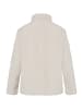 BETTY & CO Plüschjacke mit Stehkragen in cream