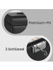 SONGMICS Schmuckkasten Bridie in Schwarz - (B)26 x (H)17.4 x (T)18.2 cm