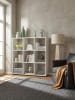 KADIMA DESIGN Bücherregal | Weiß, 108x104x29cm, 9 Fächer
